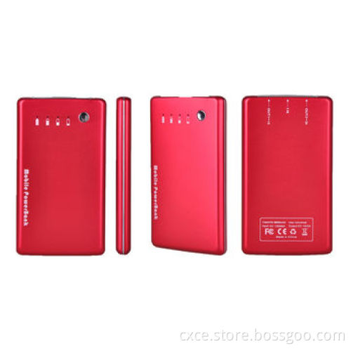 Dual USB Power Bank, Real 6,000mAh, Sized 125*70*11.5mm, Metal Cover, PB60